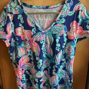 Lilly Pulitzer Multicolor Patterned Top